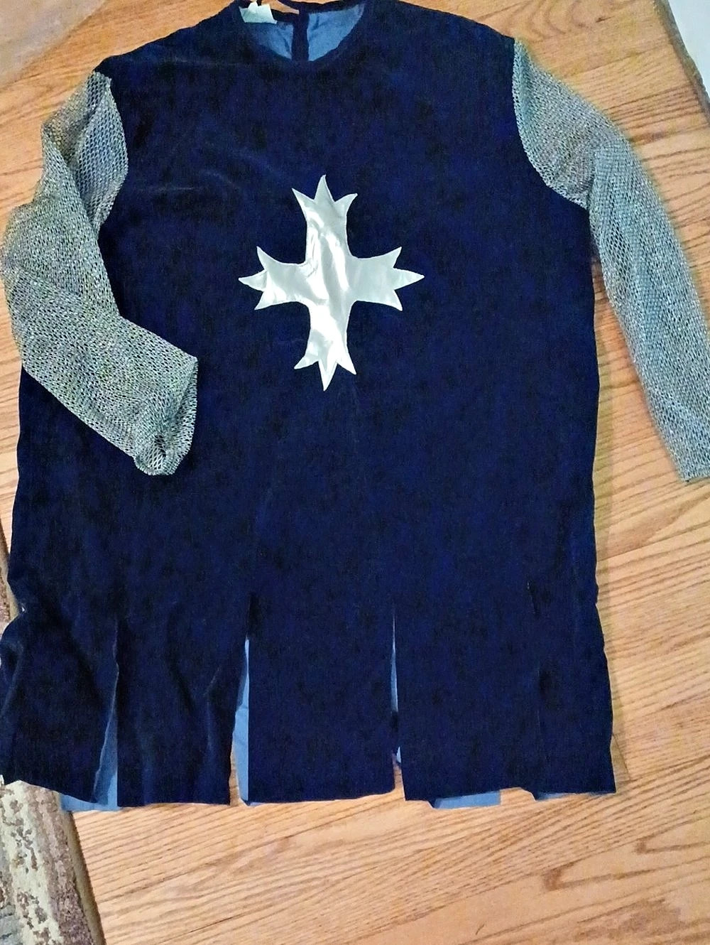 Cinema Secrets Blue Silver Costume Top